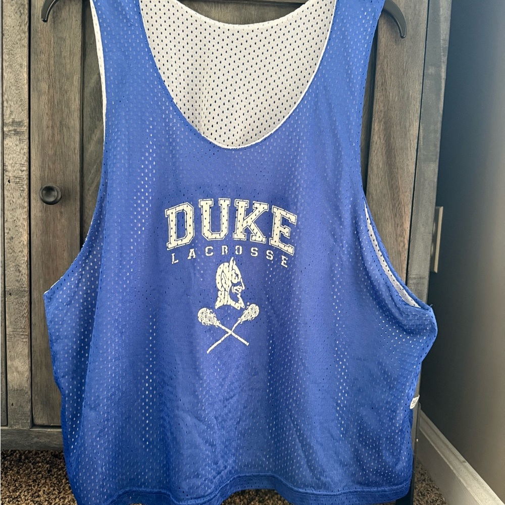 Duke University reversible Lacrosse Mesh Jersey. Men’s L/XL